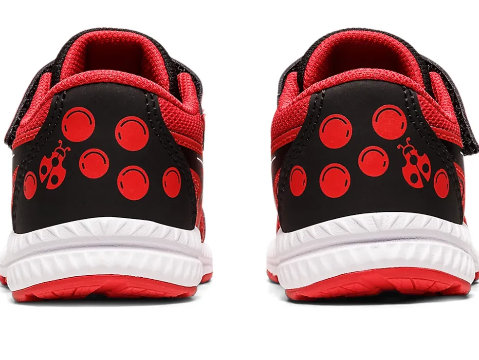 Cheap ASICS CONTEND 8 TODDLER SIZE SCHOOL YARD Classic Red/Black