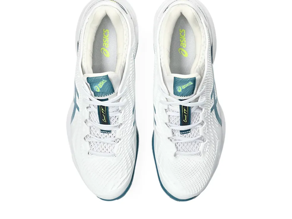 Cheap ASICS COURT FF 3 CLAY White/Gris Blue