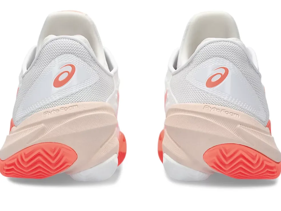 Outlet ASICS COURT FF 3 CLAY White/Sun Coral