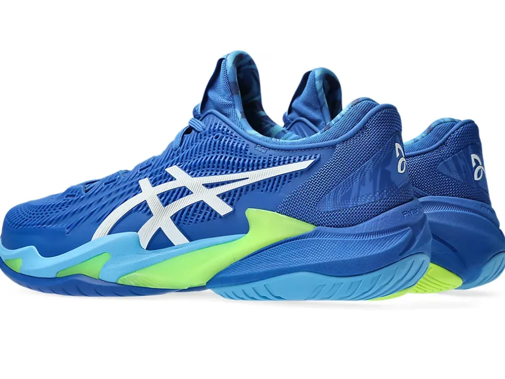 Discount ASICS COURT FF 3 NOVAK Tuna Blue/White