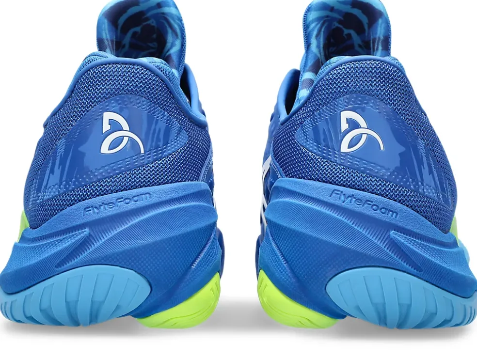 Discount ASICS COURT FF 3 NOVAK Tuna Blue/White
