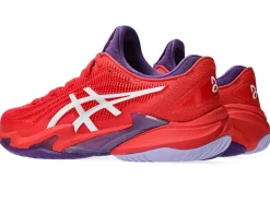 Fashion ASICS COURT FF 3 NOVAK Classic Red/White