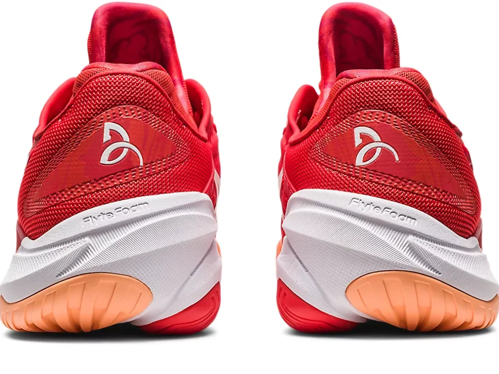 Sale ASICS COURT FF 3 NOVAK Fiery Red/White