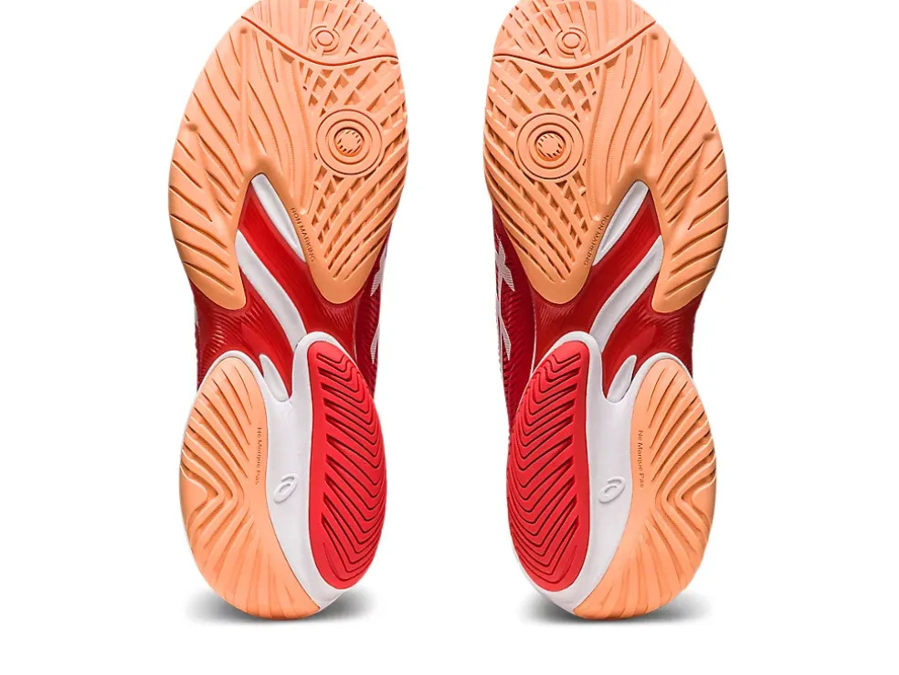 Sale ASICS COURT FF 3 NOVAK Fiery Red/White