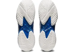 Store ASICS COURT FF NOVAK White/Tuna Blue