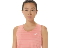 Shop ASICS COURT STRIPE TANK Guava