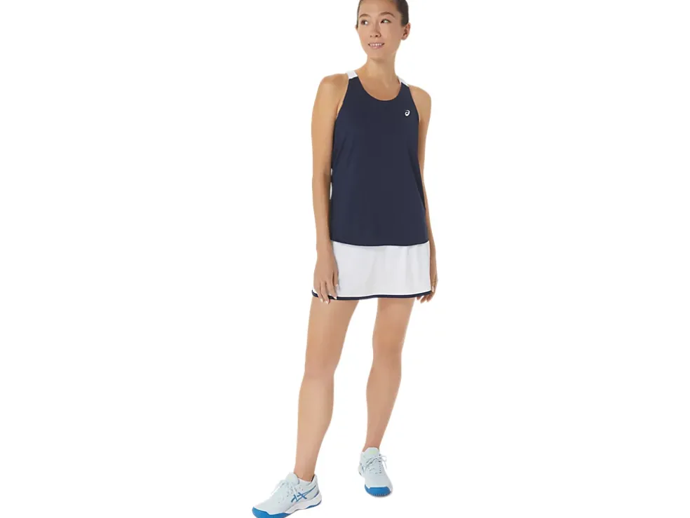 Hot ASICS COURT TANK Midnight/Brilliant White