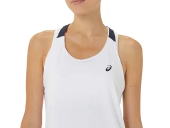 Shop ASICS COURT TANK Brilliant White/Midnight
