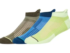 Best Sale ASICS Cushion Low Cut (3 Pack) Hazard Green/Lake Drive Multi