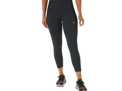 Clearance ASICS DISTANCE SUPPLY 7/8 TIGHT Performance Black Heather
