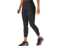Clearance ASICS DISTANCE SUPPLY 7/8 TIGHT Performance Black Heather