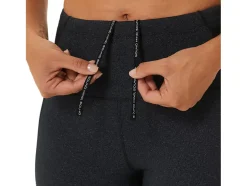 Clearance ASICS DISTANCE SUPPLY 7/8 TIGHT Performance Black Heather