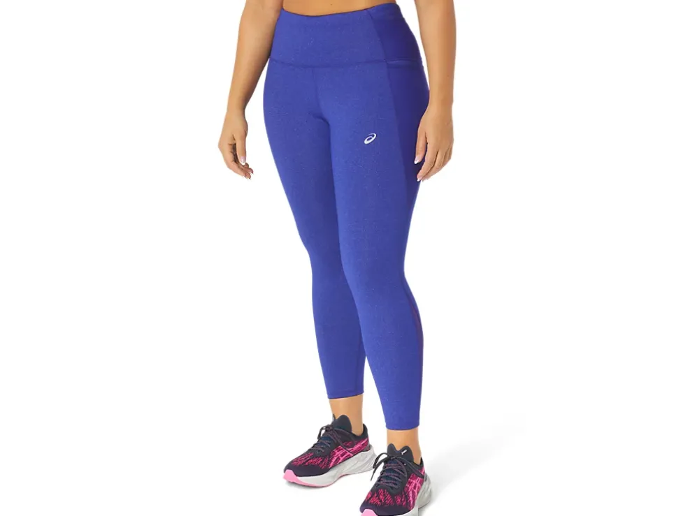 Discount ASICS DISTANCE SUPPLY 7/8 TIGHT Eggplant Heather