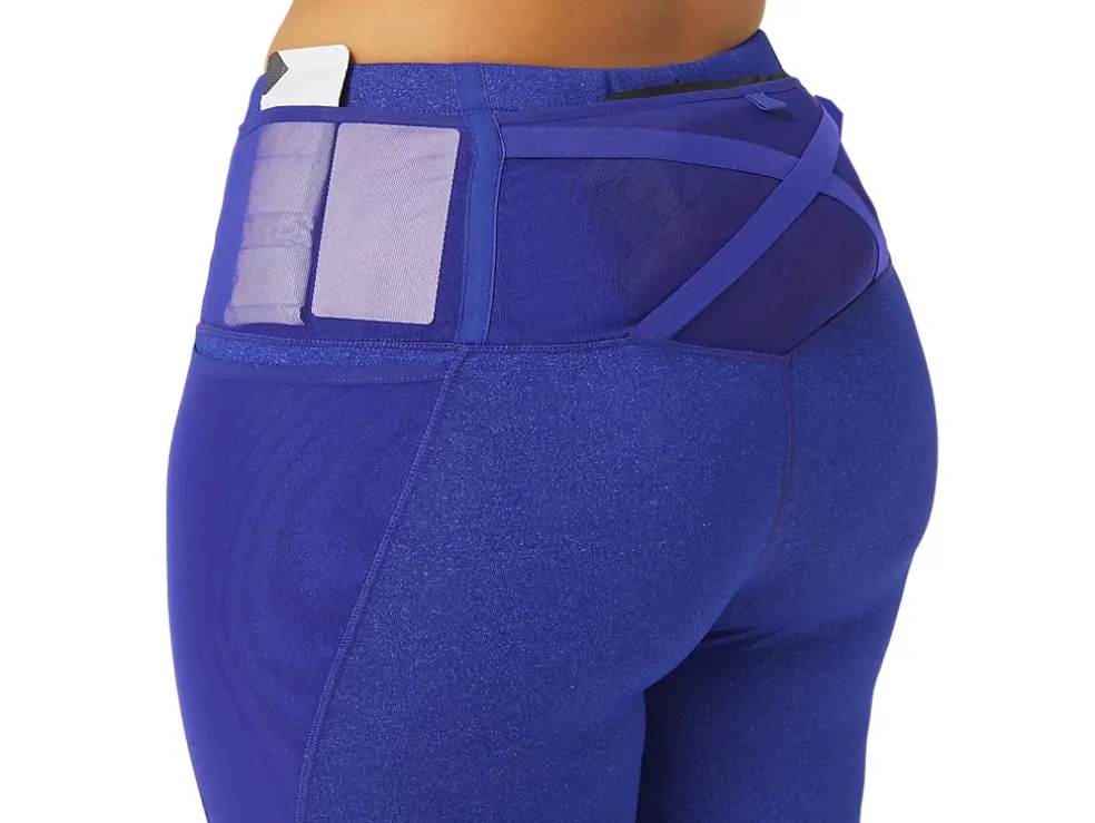 Discount ASICS DISTANCE SUPPLY 7/8 TIGHT Eggplant Heather