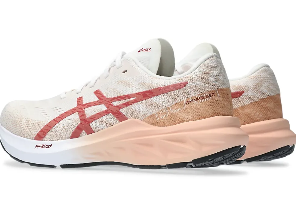 New ASICS DYNABLAST 3 White/Light Garnet