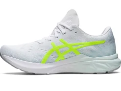 Hot ASICS DYNABLAST 3 White/Safety Yellow