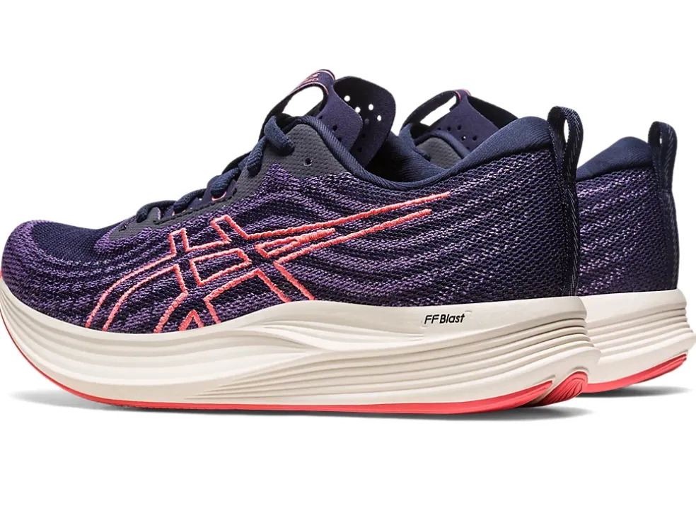 Discount ASICS EvoRide SPEED Midnight/Papaya