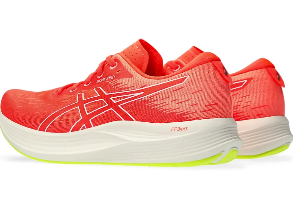 Shop ASICS EVORIDE SPEED 2 Sunrise Red/White