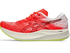 Hot ASICS EVORIDE SPEED 2 WIDE Sunrise Red/Black