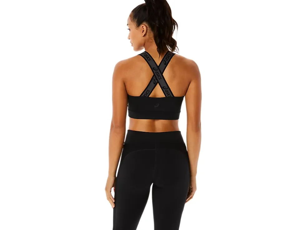 New ASICS FIT SANA BRA Performance Black