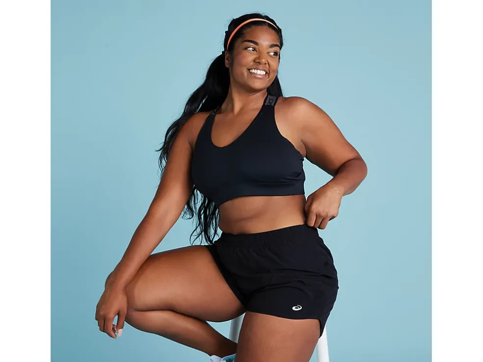 New ASICS FIT SANA BRA Performance Black