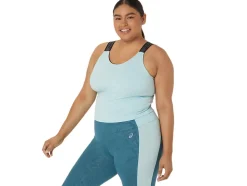 Hot ASICS FIT SANA CROPPED TANK Aquamarine