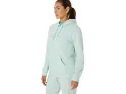 Online ASICS FRENCH TERRY PULLOVER HOODIE Pale Blue