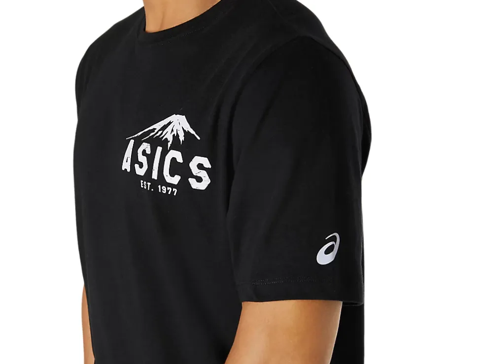 New ASICS FUJI 1977 TEE Performance Black