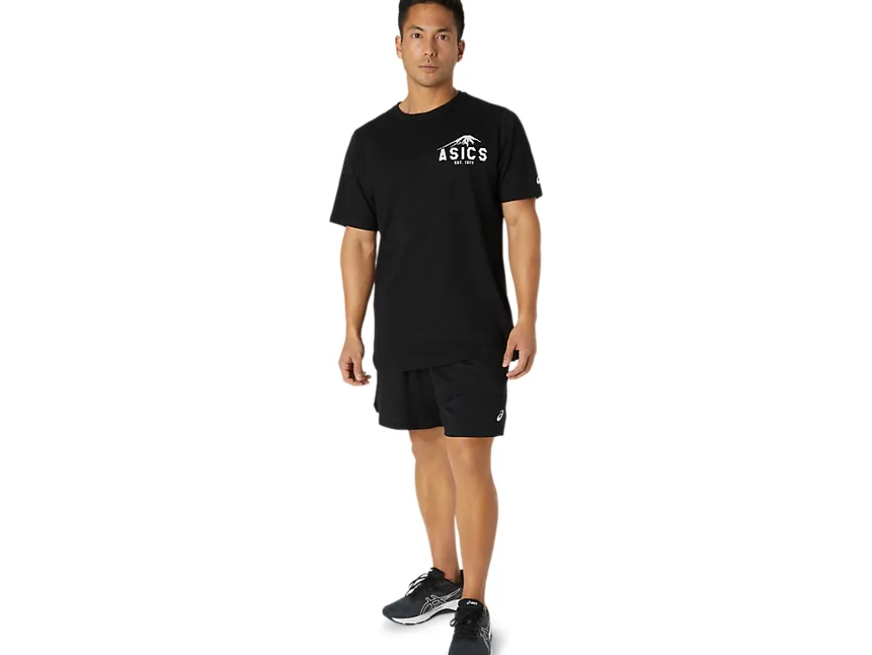 New ASICS FUJI 1977 TEE Performance Black