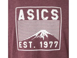 Shop ASICS FUJI 1977 TEE Deep Mars Heather