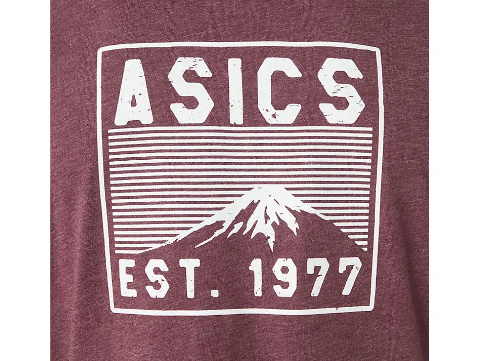 Shop ASICS FUJI 1977 TEE Deep Mars Heather