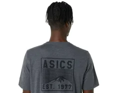 Clearance ASICS FUJI 1977 TEE Dark Grey Heather