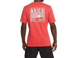 Fashion ASICS FUJI 1977 TEE Classic Red Heather