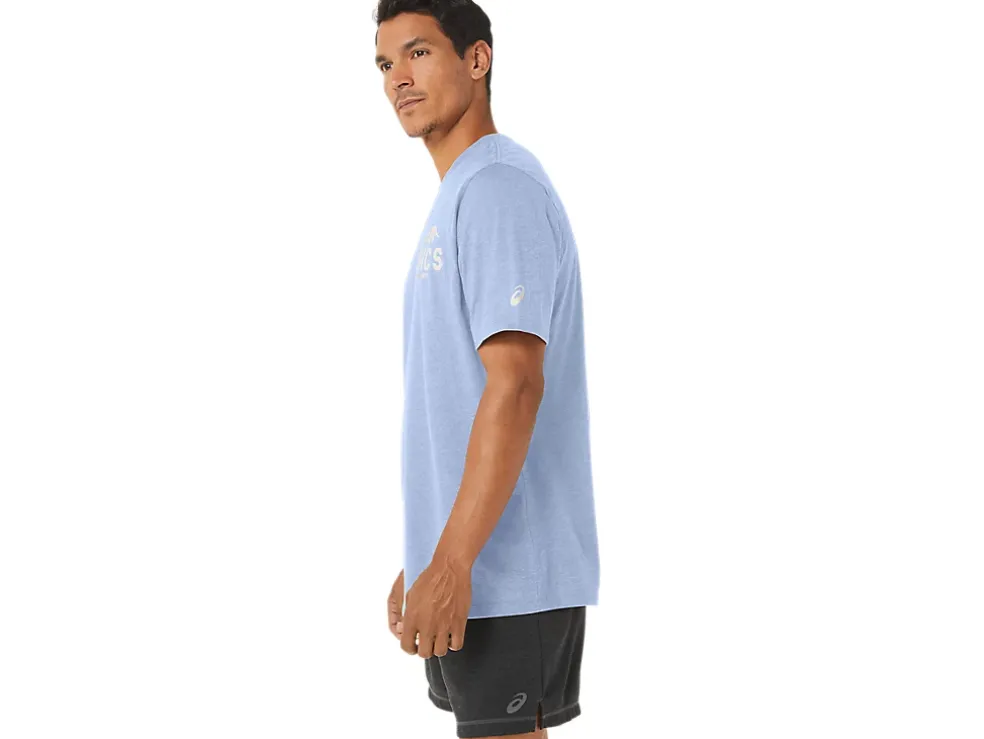 Hot ASICS FUJI 1977 TEE Soft Sky