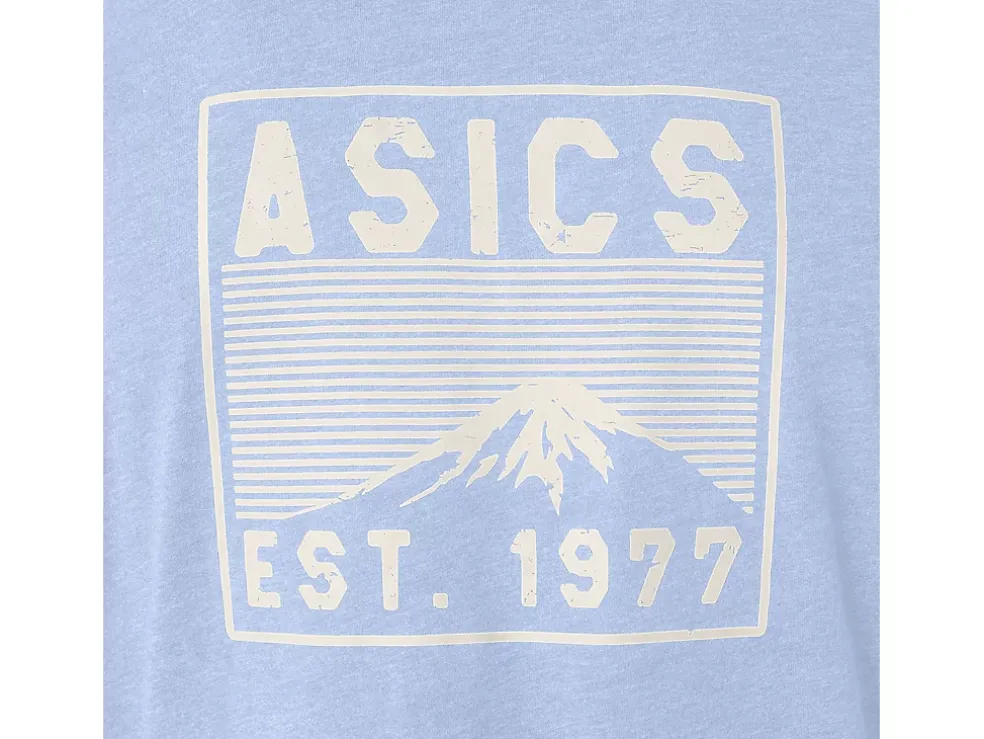 Hot ASICS FUJI 1977 TEE Soft Sky