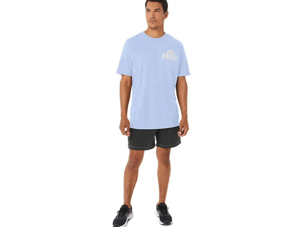 Hot ASICS FUJI 1977 TEE Soft Sky