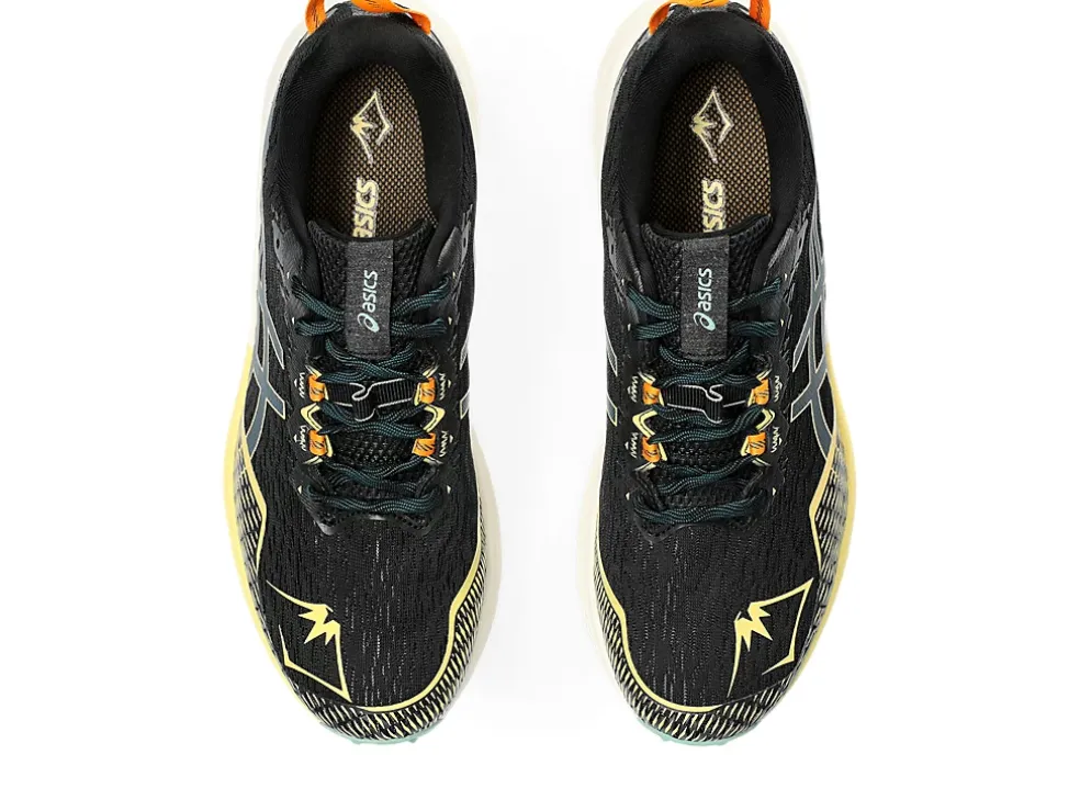 Discount ASICS Fuji Lite 4 Black/Magnetic Blue