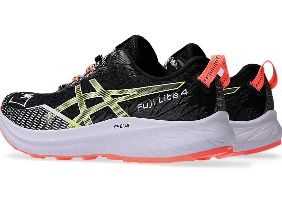 Cheap ASICS Fuji Lite 4 Black/Cacti