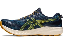 New ASICS Fuji Lite 3 Ink Teal/Golden Yellow