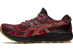 Shop ASICS Fuji Lite 3 Electric Red/Black