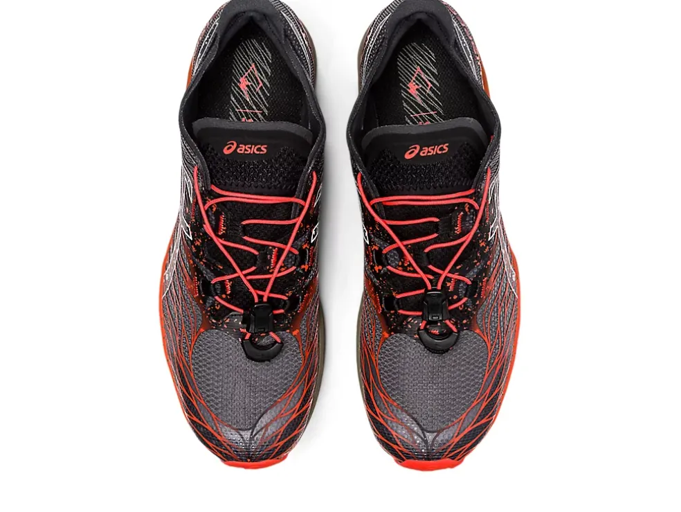 Best Sale ASICS FujiSpeed Black/Cherry Tomato