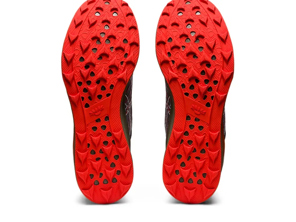 Best Sale ASICS FujiSpeed Black/Cherry Tomato