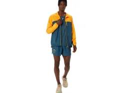 Online ASICS FUJITRAIL ALL OVER PRINT 5IN SHORT Magnetic Blue/Performance Black