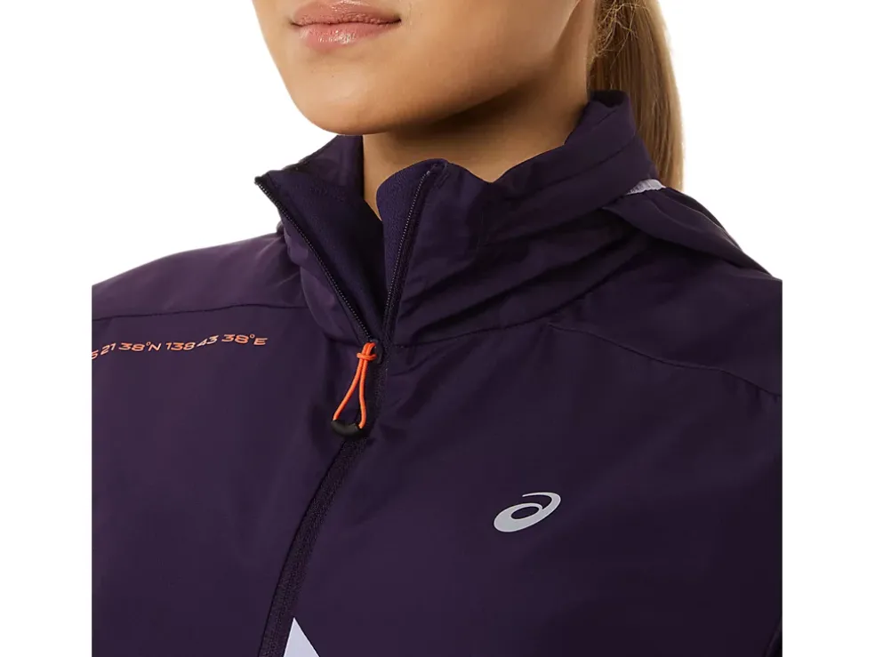 Sale ASICS FUJITRAIL ANORAK Night Shade/Vapor