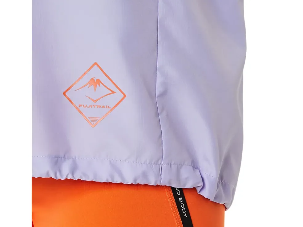 Sale ASICS FUJITRAIL ANORAK Night Shade/Vapor