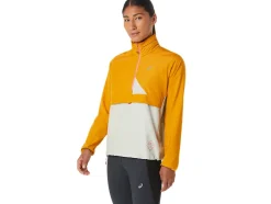 Cheap ASICS FUJITRAIL ANORAK Sandstorm/Light Sage