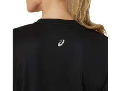 Outlet ASICS FUJITRAIL LOGO LONG SLEEVE TOP Performance Black/Blackberry