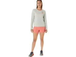 Sale ASICS FUJITRAIL LOGO LONG SLEEVE TOP Light Sage