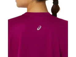 Sale ASICS FUJITRAIL LOGO SHORT SLEEVE TOP Blackberry