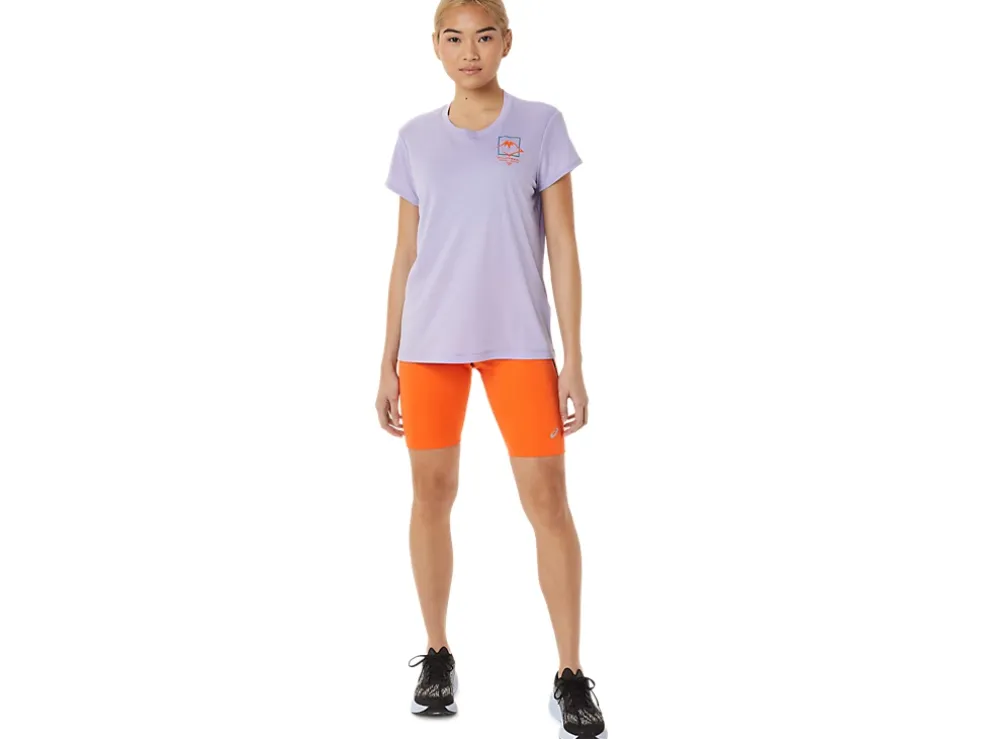 Outlet ASICS FUJITRAIL LOGO SHORT SLEEVE TOP Vapor